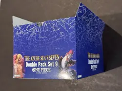 One Piece Card Game THE AZURE SEA'S SEVEN Double Packs (OP14-EB04) Lot of 8 NEW! - Image 2