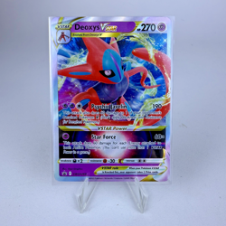 Deoxys Vstar SWSH268 Black Star Promo Card Pokemon LP - Image 1