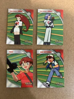 Topps Heroes & Villains Pokemon Card Lot Vintage WOTC - Image 1