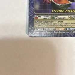 Bandai Digimon Trading Card Series 5 Ponchomon Bo-250 🔥🔥🔥HOLO Mint - Image 2