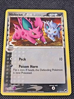 NIDORAN - 57/101 - EX Dragon Frontiers - Common - Pokemon Card - NM -- L18 - Image 1