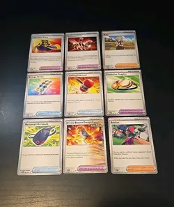 Pokemon SV Trainer Card Crushing Hammer Luxurious Cape Protective Goggles Band - Image 1