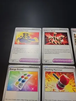 Pokemon SV Trainer Card Crushing Hammer Luxurious Cape Protective Goggles Band - Image 2