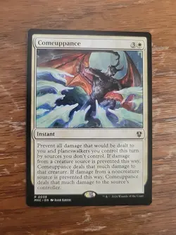 Magic The Gathering Card MTG Rare Comeuppance Commander: Murders at Karlov Manor - Image 1