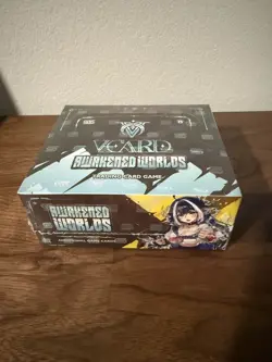 VCard Awakened Worlds Booster Box 1st Trading Card Game - Image 1