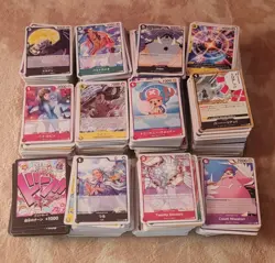1200+ Japanese & English One Piece TCG Common / Uncommon Bulk Card Lot - Image 1