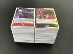 Bulk Lot of 300+ English One Piece Cards - Image 1