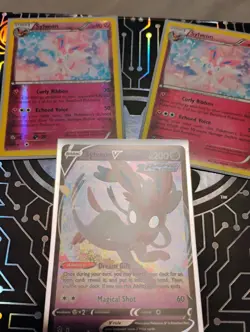 Sylveon Lot Pokemon Sylveon XY Furious Fists 3 Cards Regular Holo TCG 72/111 - Image 3