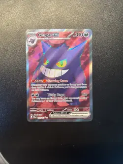 Pokemon TCG Gengar EX Temporal Forces Ultra Rare Card 193/162 - Image 2