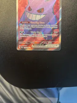 Pokemon TCG Gengar EX Temporal Forces Ultra Rare Card 193/162 - Image 4