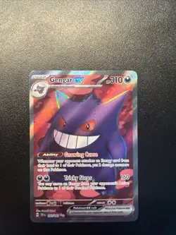 Pokemon TCG Gengar EX Temporal Forces Ultra Rare Card 193/162 - Image 5