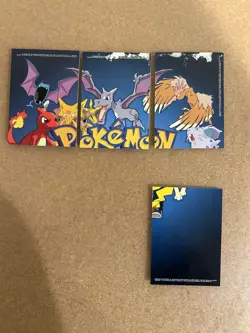 Topps Puzzle Animated Pokemon Card Lot Vintage WOTC Hp - Image 1