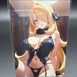 Cynthia Anime Waifu Card Doujin ACG Goddess Holo - Image 1