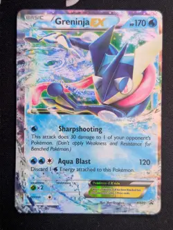 Greninja EX - XY20 - Pokemon XY Black Star Promo Ultra Rare Card NM / LP - Image 1