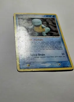 Pokemon TCG Ditto 64/113 Squirtle EX Delta Species 2005 Trading Card Rare - Image 4