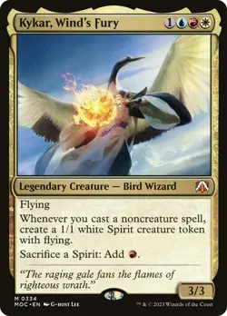 Kykar, Wind's Fury March of the Machine Commander NM CARD ABUGames - Image 1