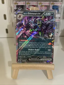 Pokemon TCG Marnie's Grimmsnarl Ex 136/182 Double Rare Destined Rivals NM Card - Image 1
