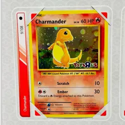 Charmander & Electabuzz TOYS R US Pokemon Evolutions Collector Album Promo Cards - Image 4