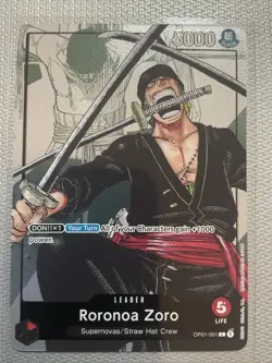 Roronoa Zoro - OP01-001 (Alternate Art) OP01-001 One Piece Promotion Cards Foil - Image 1