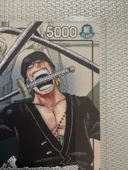 Roronoa Zoro - OP01-001 (Alternate Art) OP01-001 One Piece Promotion Cards Foil - Image 3