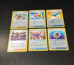 Pokemon TCG Trainer REV HOLO SWSH Evolving Skies Card Raihan 152/203 Copycat Sun - Image 1