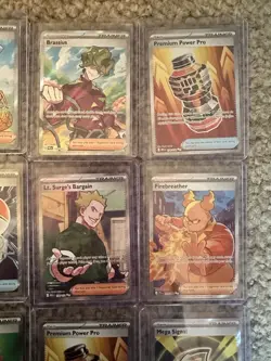 Pokemon TCG Card lot Full Art + SIR Trainers Hyper Rare Cards All NM 24 Total - Image 4