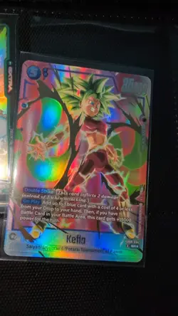 Kefla FB08-034 Alternate Art Saiyans Pride Dragon Ball English Card Fusion World - Image 1