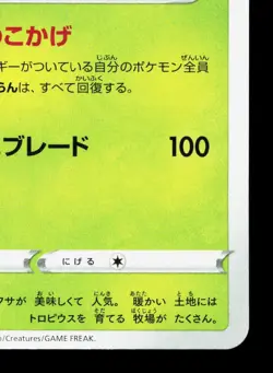 Tropius 005/100 Star Birth NM Japanese Pokemon Card TCG - Image 5