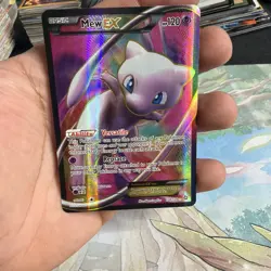 Pokemon Card Mew Ex 120/124 Full Art LP B&W Dragons Exalted Full Art 2012 - Image 1