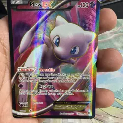 Pokemon Card Mew Ex 120/124 Full Art LP B&W Dragons Exalted Full Art 2012 - Image 3