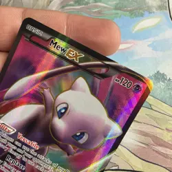 Pokemon Card Mew Ex 120/124 Full Art LP B&W Dragons Exalted Full Art 2012 - Image 5