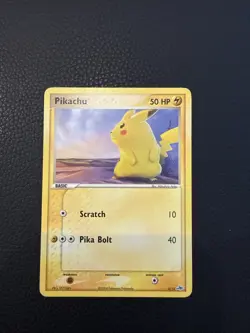 PIKACHU 6/10 EX TRAINER KIT LATIOS ENGLISH POKEMON CARD TCG - Image 1