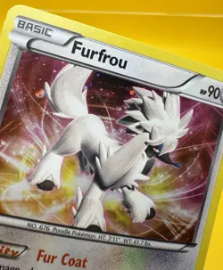 Furfrou 114/146 XY - Cosmos Holo Pokemon Card 2014 NM - Image 3