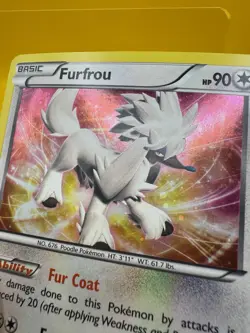 Furfrou 114/146 XY - Cosmos Holo Pokemon Card 2014 NM - Image 5