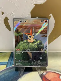 Victini 208 SVP SV: Scarlet & Violet Promo Cards Holo NM - Image 1