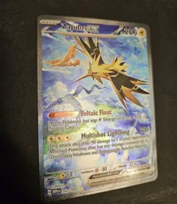 Zapdos ex 202/165 Sv: Scarlet & Violet 151 SIR Holo Pokemon Card 151 NM - Image 4