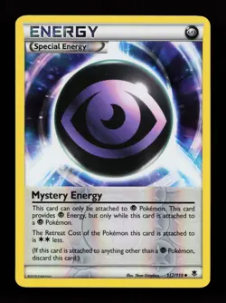 Mystery Energy 112/119 Reverse Holo XY - Phantom Forces Pokemon Card - Image 1