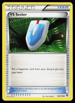 VS Seeker 109/119 Uncommon XY - Phantom Forces Pokemon Card - Image 1