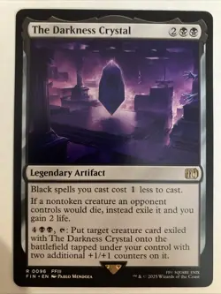 The Darkness Crystal #96 (NM) Final Fantasy FIN Magic MTG - Image 1