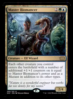 Master Biomancer LP Light Play Double Masters 2022 MTG [11846] - Image 1