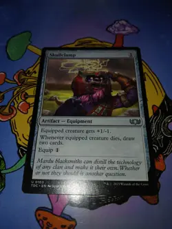 MTG - Skullclamp - Normal - Commander: Tarkir: Dragonstorm - NM - Image 1