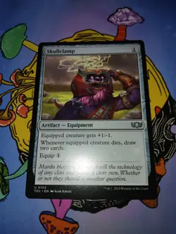 MTG - Skullclamp - Normal - Commander: Tarkir: Dragonstorm - NM - Image 4