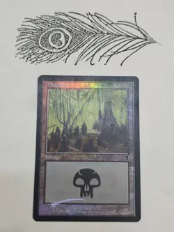 Swamp (339) Odyssey Foil Mtg Magic The Gathering - Image 1