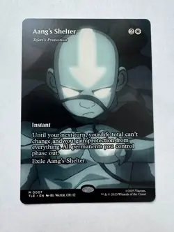 Magic mtg Aang's Shelter - (Teferi's Protection) (Borderless) Avatar - Image 1