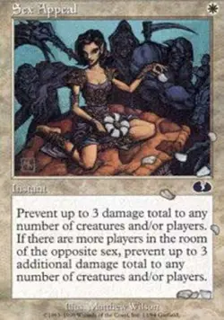 1 x Sex Appeal - Unglued - NM-Mint - MTG - Image 1
