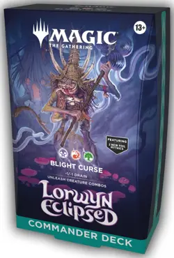 Blight Curse Commander Deck, Lorwyn Eclipsed, New Sealed MTG - Image 1