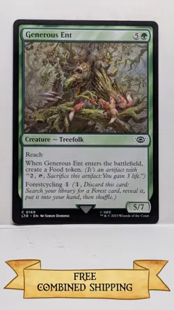 4x Generous Ent Universes Beyond: the Lord of the Rings: Tales of Middle... - Image 3