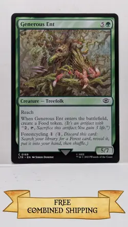 4x Generous Ent Universes Beyond: the Lord of the Rings: Tales of Middle... - Image 4