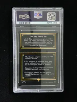 2023 Magic the Gathering MTG EN H #13 The Ring Tempts You PSA 8 -TJ68 - Image 2