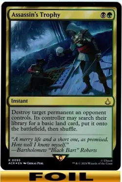 Assassin's Trophy ** FOIL #95 ** Assassin's Creed - NM MTG - Image 1